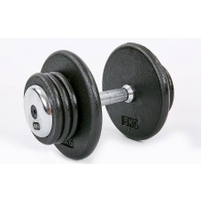 Гантель цілісна професійна сталева Record 1х20 кг, код: TA-7231-20