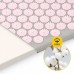Килимок акупунктурний з валиком 4Fizjo Classic Mat XL Аплікатор Кузнєцова 1100х420х20 мм, сірий-рожевий, код: P-5907739313294