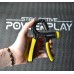 Еспандер кистьовий PowerPlay Strength Grip з регульованим навантаженням 10-40 кг, чорно-жовтий, код: PP_4323_Bl/Yellow