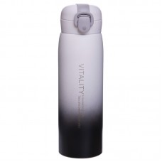 Пляшка-термос для води FitGo Vitality 500 мл білий, код: FI-2832_W-S52