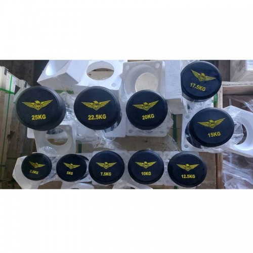 Уретановий гантельний ряд Fitnessport FDS-21 2,5-25kg (10 пар) 275 кг, код: 10093-AX Уретановий гантельний ряд Fitnessport FDS-21 2,5-25kg (10 пар) 275 кг, код: 10093-AX