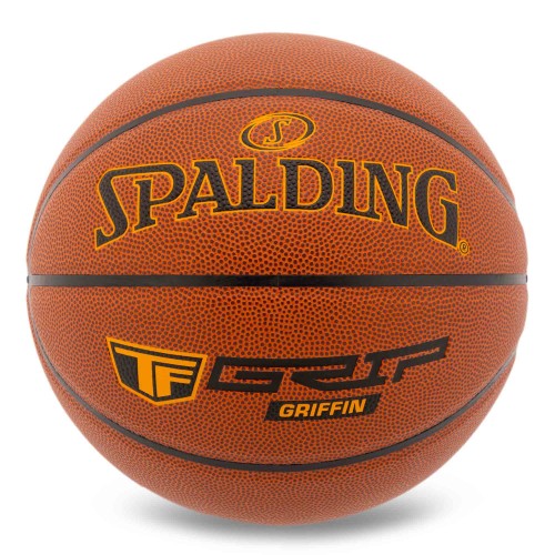 М"яч баскетбольний Spalding TF Griffit Grip №7, коричневий, код: 76873YREV1-S52 М"яч баскетбольний Spalding TF Griffit Grip №7, коричневий, код: 76873YREV1-S52