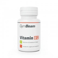 Вітамін В12 (кобаламін) GymBeam 60 капсул, код: 8588007275604