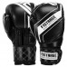 Боксерські рукавиці шкіряні Fistrage 12oz, чорний, код: VL-4275_12BK