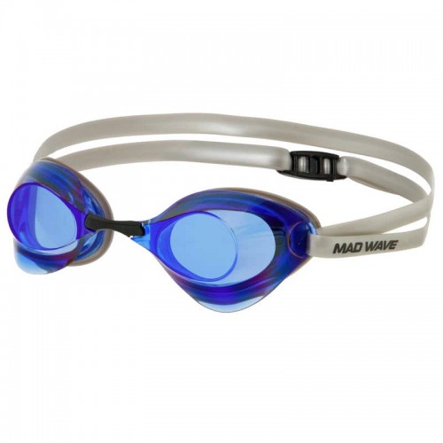 Окуляри для плавання стартові райдужні лінзи MadWave Turbo Racer II Rainbow синій, код: M045806_BL Окуляри для плавання стартові райдужні лінзи MadWave Turbo Racer II Rainbow синій, код: M045806_BL