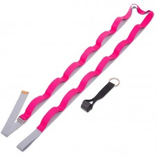 Стрічка для розтяжки FitGo Stretch Strap 38х3100 мм малиновий, код: PL-1796_M