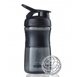 Шейкер спортивний (пляшка) BlenderBottle SportMixer Flip 20oz/590ml Black, код: SM 20oz Black