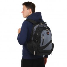 Рюкзак міський Grissom 24л, сірий, код: GA-8815_GR