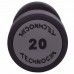 Гантель цільна професійна TechnoGym 1х20кг, код: LN-1254-20-S52
