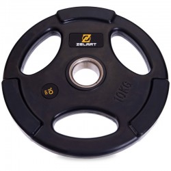 Млинці (диски) обгумовані Modern з потрійним хватом 10 кг, код: TA-2673-10-S52