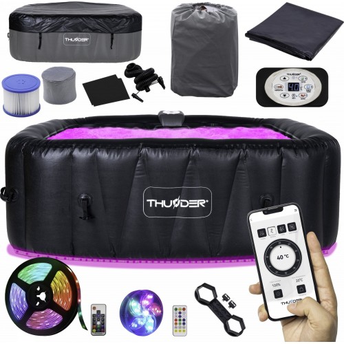 Джакузі-SPA надувне Thunder Doppio 6-місне, код: DOPPIO-IN