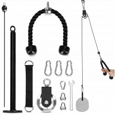 Підвісний тяговий блок 4Fizjo на вільних вагах, до 100 кг, чорний, код: P-5907739315670 Підвісний тяговий блок 4Fizjo на вільних вагах, до 100 кг, чорний, код: P-5907739315670