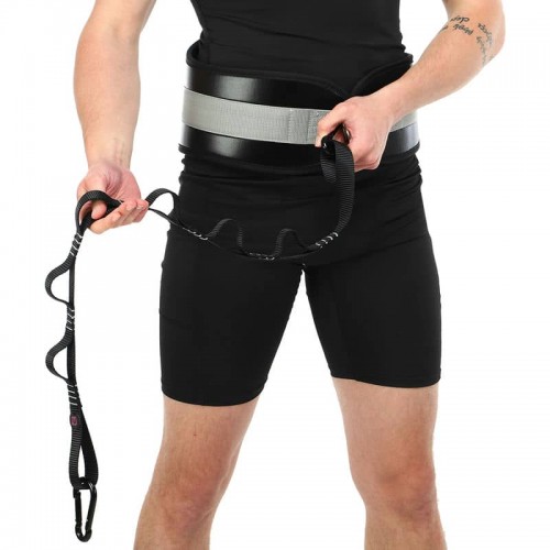 Пояс для обтяжень Ezous Dip Belt Soft 980х190 мм, чорний-сірий, код: N-05 Пояс для обтяжень Ezous Dip Belt Soft 980х190 мм, чорний-сірий, код: N-05