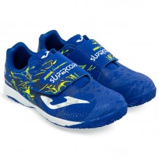 Футзалки взуття для міні-футболу дитяче на липучці Joma Super Copa 37-EUR/36-UKR, синій, код: SCJW2404INV_36