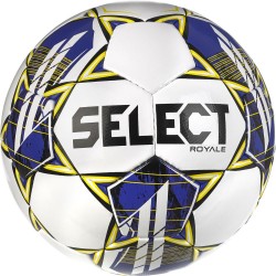 М"яч футбольний Select Royale FIFA Basic №4, білий-фіолетовий, код: 5703543315741