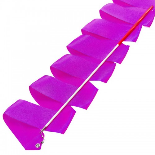 Стрічка для художньої гімнастики FitGo Lingo фіолетовий, код: C-3249_V