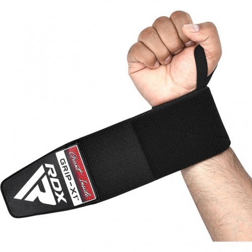 Бинти для зап"ясть (кистьові бинти) RDX W3 Gym Wrist Wraps Full Black, код: WAH-W3FB