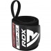 Бинти для зап"ясть (кистьові бинти) RDX W3 Gym Wrist Wraps Full Black, код: WAH-W3FB
