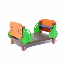 Ігровий комплекс Miros “Машинка” 1420х920х850 мм, код: DIO422.1HDPE
