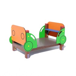 Ігровий комплекс Miros “Машинка” 1420х920х850 мм, код: DIO422.1HDPE