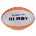 М"яч для регбі PlayGame Rugby Liga ball №9 білий-салатовий, код: RG-0391_WLG-S52