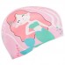 Шапочка для плавання дитяча Yingfa, рожевий-зелений, код: K0012_PG