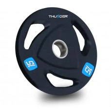 Диск олімпійський Thunder 15 кг, чорний, код: Olympic-Plate-15KG-IN Диск олімпійський Thunder 15 кг, чорний, код: Olympic-Plate-15KG-IN