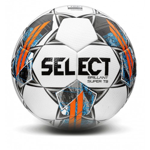М"яч футбольний Select Brillant Super FIFA TB v22 (FIFA Quality Pro) №5, жовто-сірий, код: 5703543292035