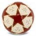 М"яч футбольний Ballonstar Crystal №5 PU, білий-червоний, код: FB-7933_R