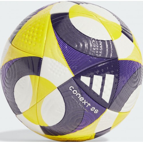 М"яч футбольний Adidas CNXT25 Pro №5 білий-жовтий-фіолетовий, код: 4067906010713