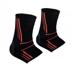 Спортивні бандажі на голеностоп Power System Ankle Support Evo Black/Orange L, код: PS_6022_L_Black/Orange