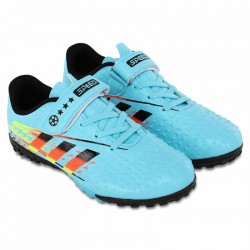 Сороконіжки футбольні дитячі PlayGame розмір 34, блакитний, код: D08-1-32-38-2_34