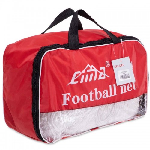 Сітка на ворота футбольні PlayGame шестикутна 3000х2000х1000 мм, 2шт, код: C-6061-S52 Сітка на ворота футбольні PlayGame шестикутна 3000х2000х1000 мм, 2шт, код: C-6061-S52