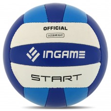 М"яч волейбольний Legend Start №5 PU, білий-синій, код: VL-8447