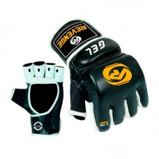 Рукавички MMA Revenge XL натуральна шкіра, чорно-біло-жовті, код: К00018667 Рукавички MMA Revenge XL натуральна шкіра, чорно-біло-жовті, код: К00018667