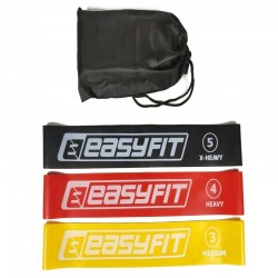 Резинки для фітнесу EasyFit набір 3 шт, код: EF-1812-EF