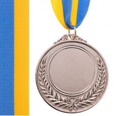 Заготівля медалі спортивної PlayGame Hit срібний, код: C-4332_S-S52