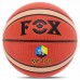 М"яч баскетбольний Fox №5 PU, помаранчевий, код: BA-GM5X