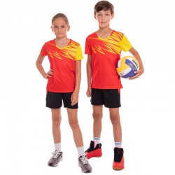 Форма волейбольна підліткова Lingo XS, рост 130-135, червоний, код: LD-P818_XSR