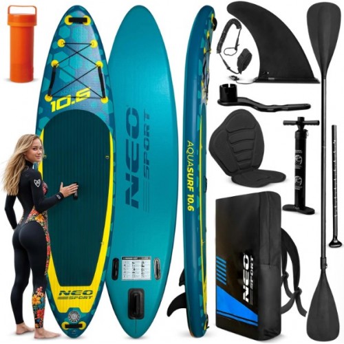 Надувна SUP дошка (Сапборд) Neo-Sport 170203 Aquasurf 320, код: 170203-IN