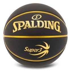 М"яч баскетбольний Spalding Super3 №7, чорний, код: 77749Y-S52
