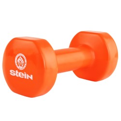 Гантель вінілова Stein 5.0 кг помаранчева, код: LKDB-504A-5