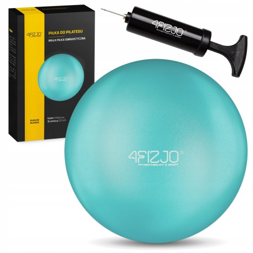 М”яч для пілатесу, йоги, реабілітації 4Fizjo 22 см, м”ятний, код: P-5905973404877