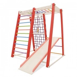 Дитячий спортивний куточок SportBaby "Крихітка-3" Pink, код: Крихітка-3 Pink Дитячий спортивний куточок SportBaby "Крихітка-3" Pink, код: Крихітка-3 Pink