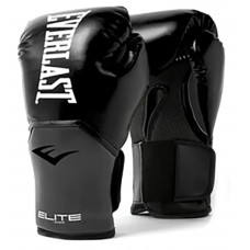 Боксерські рукавиці Everlast Elite Training Gloves 8 унцій, чорний, код: 009283609054