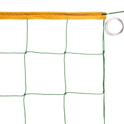 Сітка для волейболу PlayGame China 9м, жовтий-зелений, код: SO-7467_YG