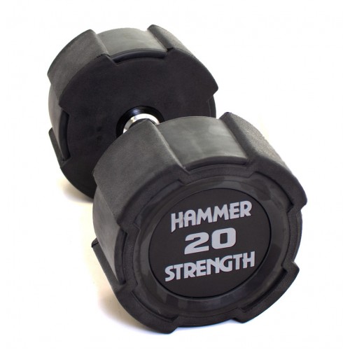 Гантель Hammer Strength 20 кг уретанова FF20TPU, код: 523106-AX