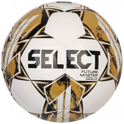 М"яч футзальний Select Futsal Future Master Gold №4, білий-золотий, код: 5703543381579