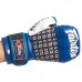 Рукавички гібридні для єдиноборств ММА Fitbox шкіряні Fairtex 12 унцій, синій-сірий, код: LD-FGVB17_12BLGR