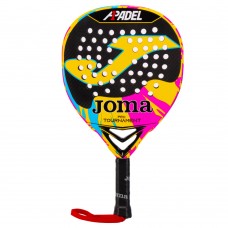 Ракетка для падел-тенісу Padel Joma Tournament Pro, малиновий-жовтий, код: 401644-901-S52
